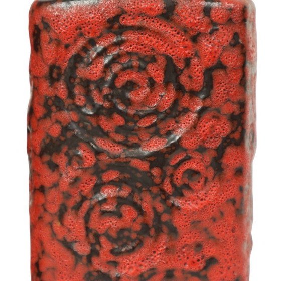 Image 1 of Set Vases en lave grasse rouge Scheurich Jura