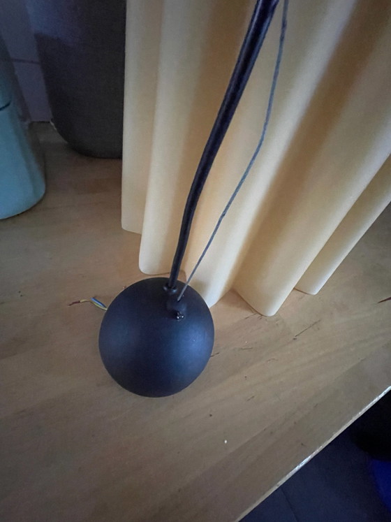 Vetri Italian Murano Glass Pendant Lamp 70s, Metal, Black (photo 9 of 11)