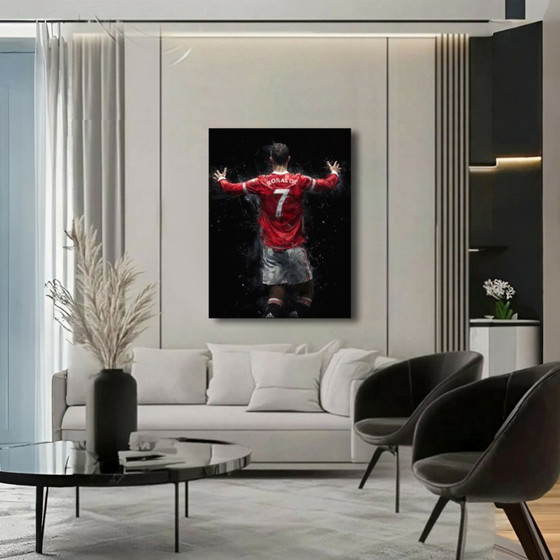 Image 1 of Alberto RICARDO - Cristiano RONALDO 4 - Lienzo de artista