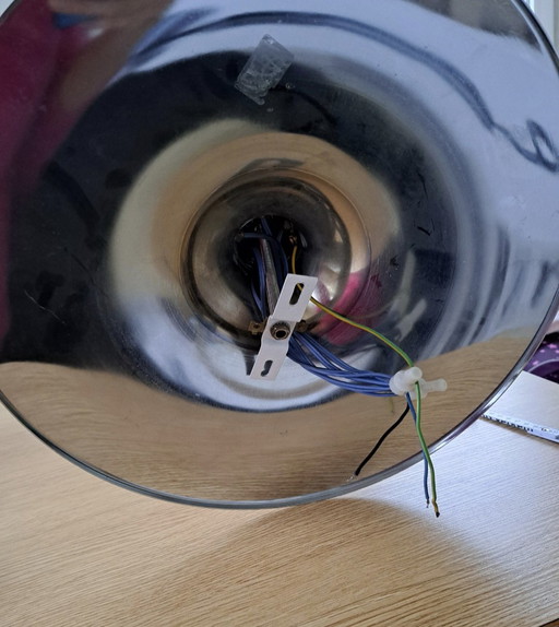 Hustadt Lighting Chrome Ceiling Light - Gaetano Sciolari