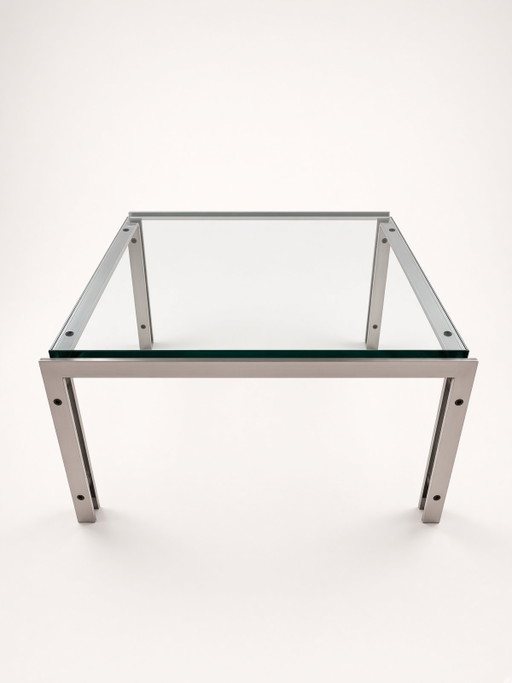 Table d'appoint Hank Kwint Metaform M-1 – bijzettafels, Glass, Metal (photo 2 of 6)