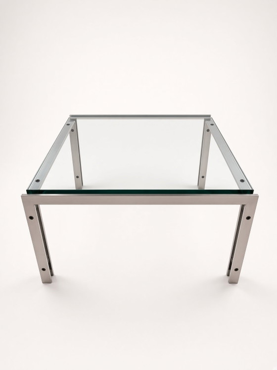 Table d'appoint Hank Kwint Metaform M-1 – Tables d'appoint, Glass, Metal (photo 2 of 6)