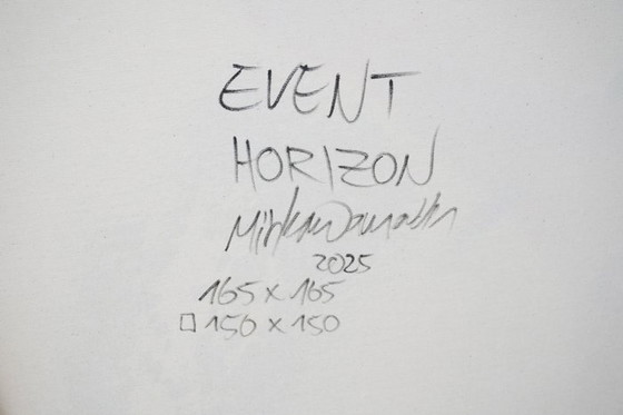 Image 1 of XXL-schilderij (160x160 cm), gecertificeerd als origineel.