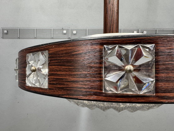 Image 1 of Lámpara colgante OVNI de estilo espacial de mediados de siglo XX (años 60)