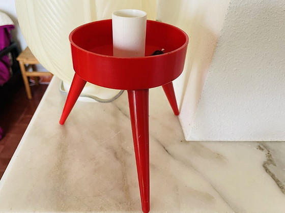Image 1 of Mid Century Moderne driepoot tafellamp van Hercules
