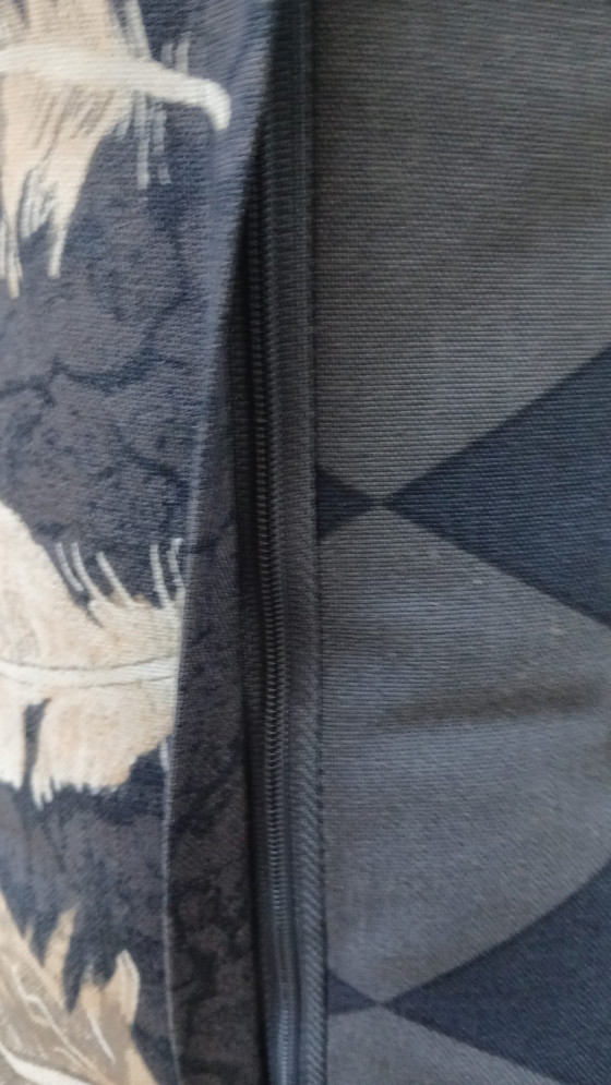 Image 1 of 4x Decorative Cushion 40x65 Back Cushion Decorative Cushions Incl Inner Cushion
