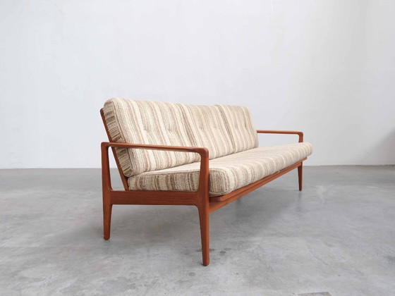 Image 1 of Vintage Teak Sofa 3-Seater MidCentury