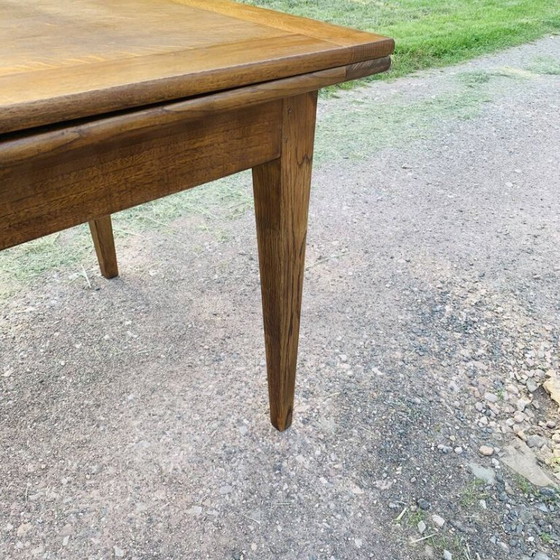 Image 1 of Antique Extendable Farm Table