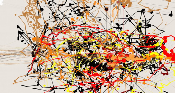 Image 1 of Jackson Pollock  ---Dripping Art