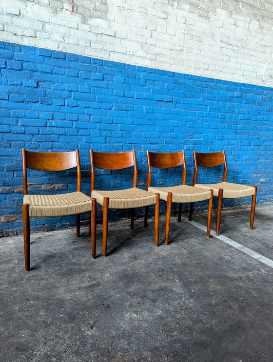 Image 1 of 4X Midcentury Chairs / Pastoe / 1950S