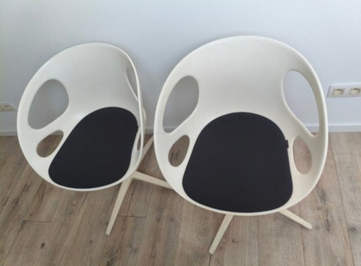 4 Fritz Hansen stoelen