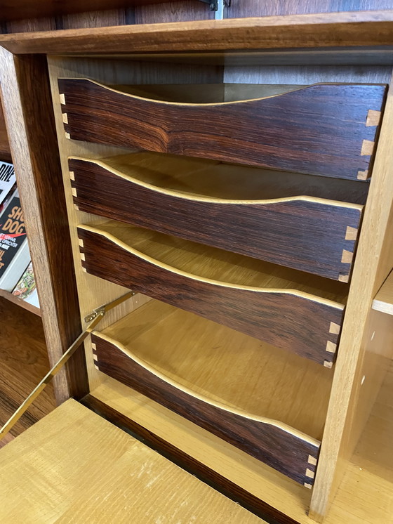 Image 1 of Sistema di pareti in palissandro vintage e unico