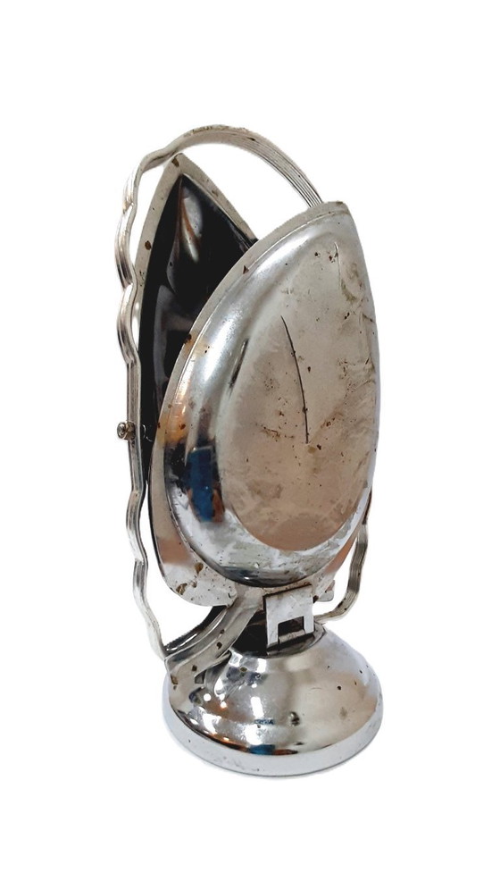 Image 1 of Ciotole per caramelle pieghevoli in metallo vintage a 3 livelli