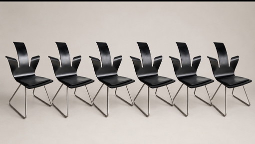 6x Variér Penguin Chairs – Peter Opsvik