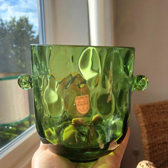 Seau à glace, abri anti-pluie vert années 60/70 – Regenhütte, Vaisselle, Glass (photo 4 of 5)