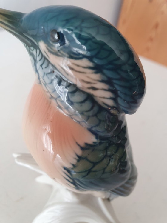 Image 1 of Karl Ens kingfisher porcelain – model 7519 – vintage