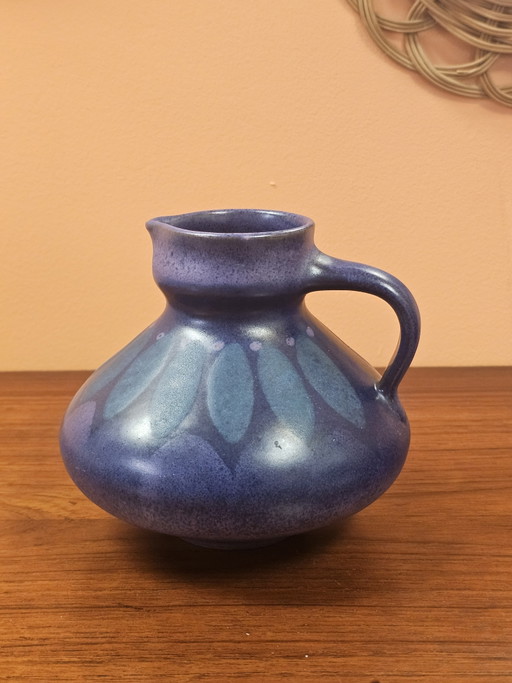 Vintage Ceramic Ear Vase Purple Green – vazen