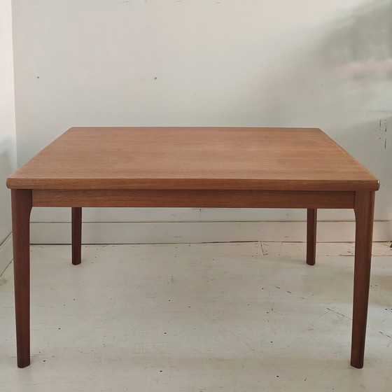 Image 1 of Table de salle à manger vintage | extensible | Henning Kjaernulf | Vejle
