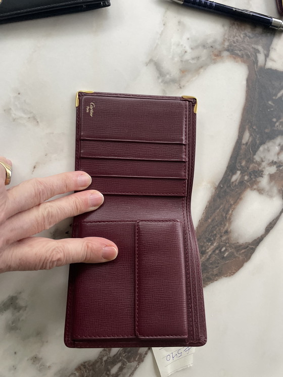 Image 1 of Cartier portemonnee en pasjeshouder/nieuw!