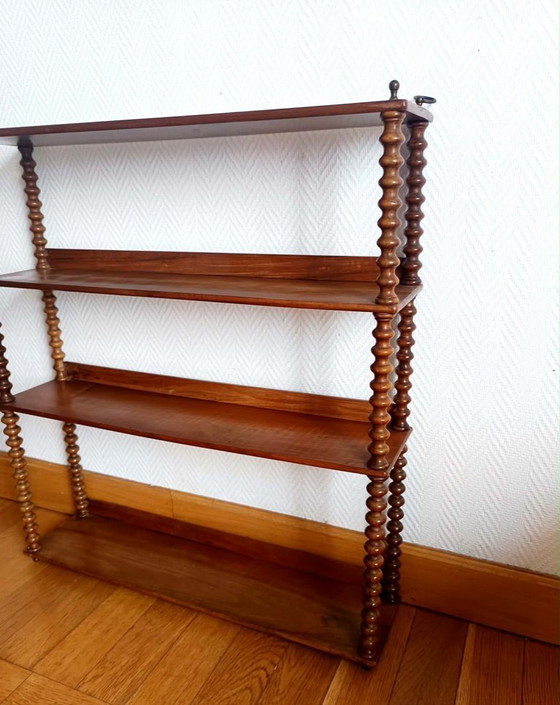 Image 1 of Napoleon III Gedraaide Kolom Wandplank