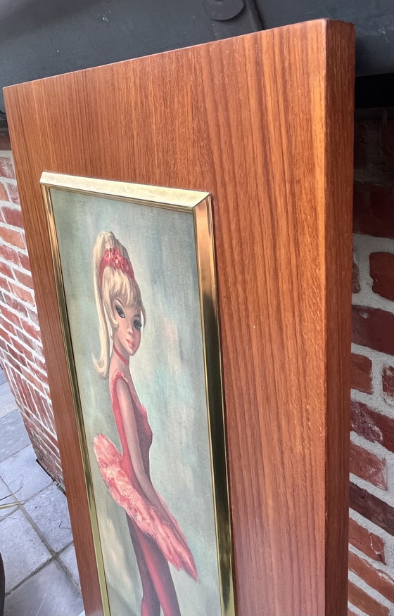 Image 1 of Vintage wanddecoratie ballerina Maio