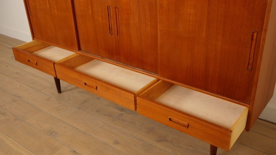 Buffet vintage | Armoire murale | Teck | 195 Cm – Wood (photo 11 of 13)