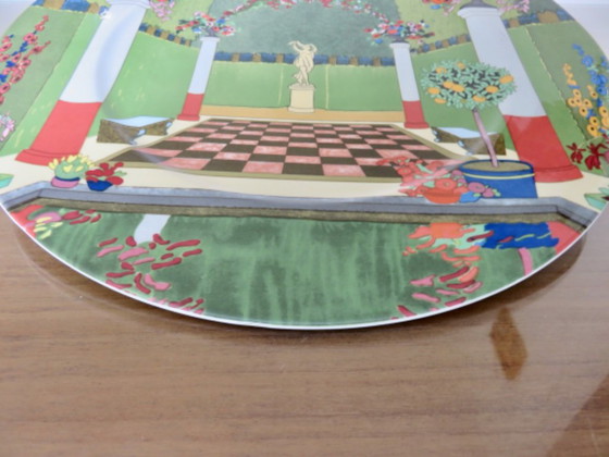 Piatto da portata grande della serie "Giardini francesi" di Villeroy & Boch, disegnato da Raymond (photo 10 of 12)