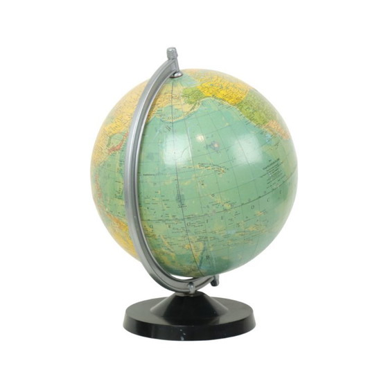 Image 1 of Grote Vintage Wereldbol 33cm
