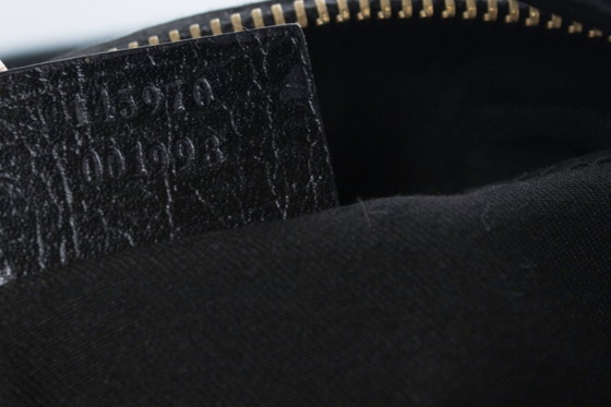 Gucci, Black Canvas Charm Bag With Webbing – Shoulder bags, Denim, Calfskin (photo 7 of 10)