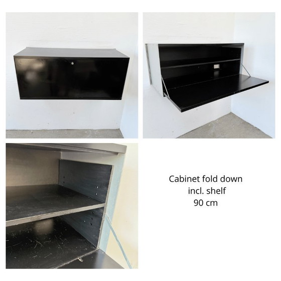 Vitsoe 606 Wall System 1960s – Various Cabinets, Shelves – Wall cabinet, Mdf, Metal, Vintage (photo 7 of 7)