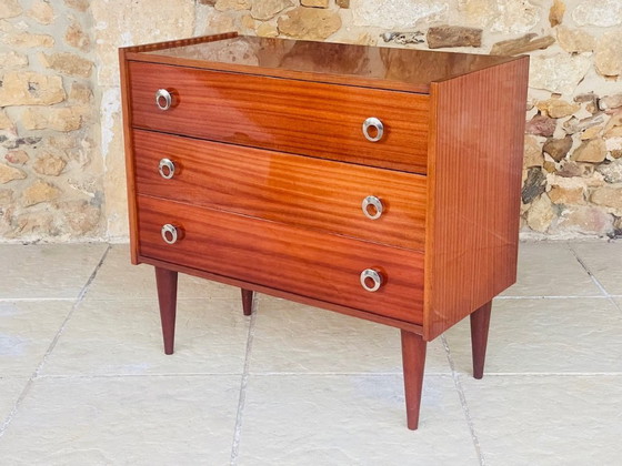 Image 1 of Mid-Century Teak Chest of Drawers, 1970s