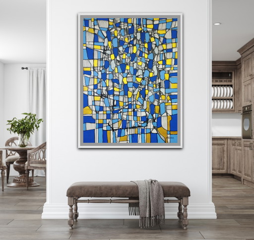 Natia Antadze Abstract Composition XXL