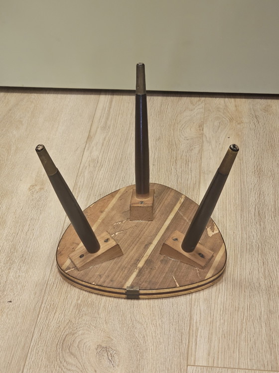 Vintage Plantentafeltje Tafeltje Bijzettafeltje Tafel – Wood (photo 6 of 6)