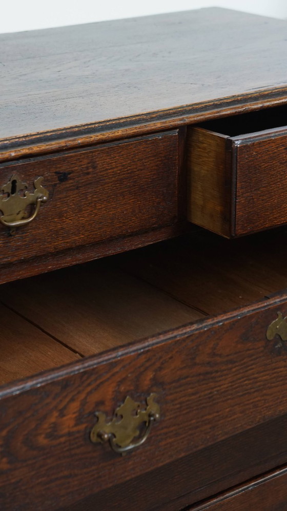 Image 1 of Antigua cómoda inglesa de roble/cómoda del siglo XVIII
