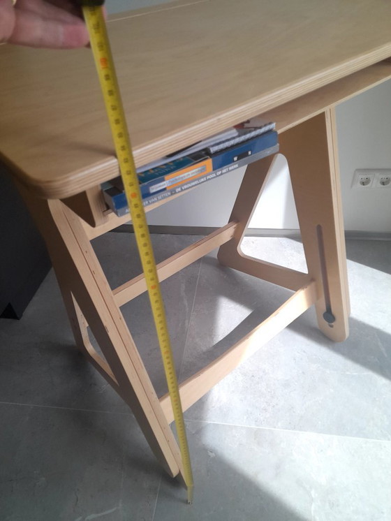 Image 1 of Hoog laag design bureau scandinavisch hout