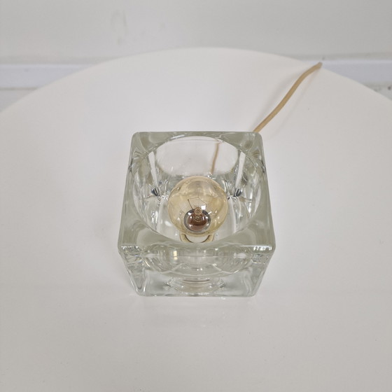 Image 1 of Peil & Putzler Ice Cube Table Lamp, Germany 1970's