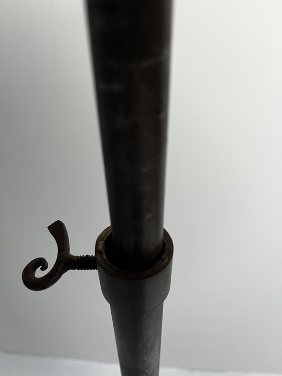 Image 1 of Lampadaire réglable en fer forgé