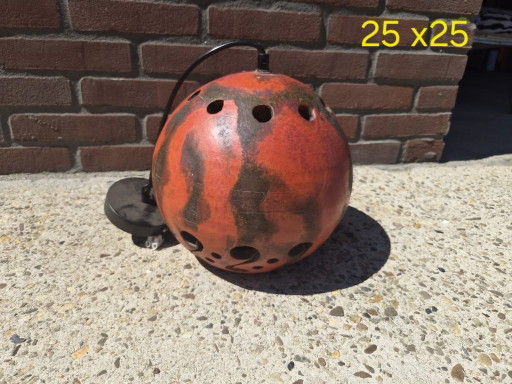 Aardewerk retrolamp