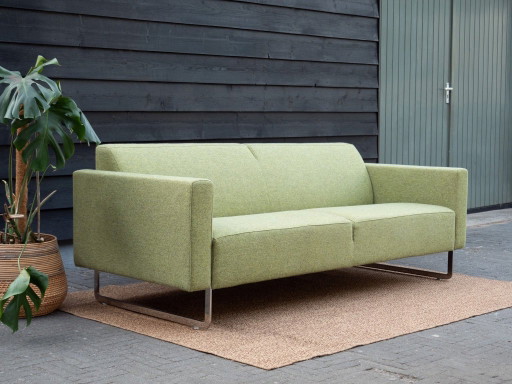 Artifort Mare | Divano a 2,5 posti in lana verde | Come nuovo! – 2 zitsbanken, Wool