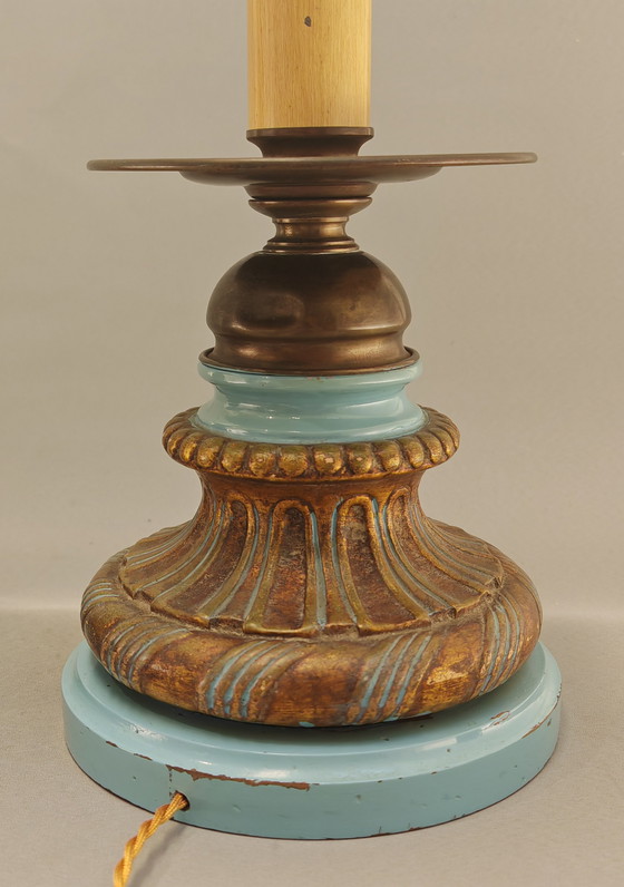 Image 1 of Una coppia di basi per lampade fiorentine d&#39;epoca