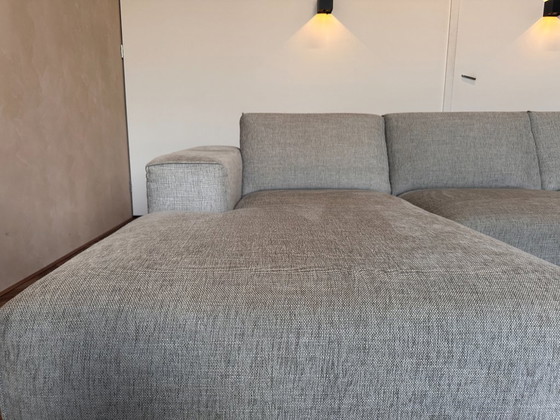 Canapé d'angle en bois gris 265 x 165 cm – woood, Canapés d'angle, Textile (photo 4 of 12)