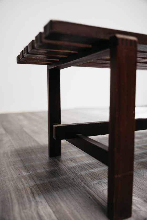 Image 1 of 1960s Scandinavian Teak Bench, Mid-Century Modern
