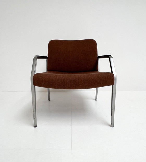 Image 1 of Sillón raro con reposapiés atribuido a Gispen, década de 1960
