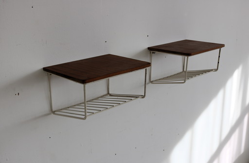 2x étagère murale vintage