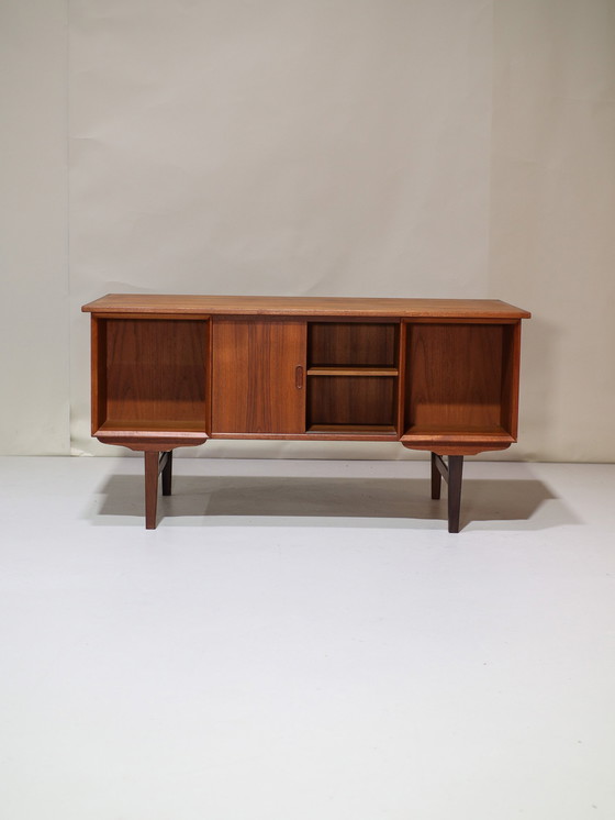 Image 1 of Freestanding desk Danish vintage teak
