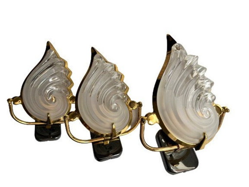 French Art Deco, Sconces (1 Of 3), Wall Light, Hollywood Regency, Gatsby, Luxury Lighting, Hyper Vintage, Unique