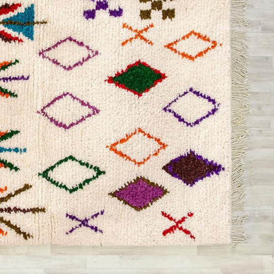 Tappeto berbero marocchino decorato in lana, 250/150 cm – Tappeti, Wool (photo 8 of 8)