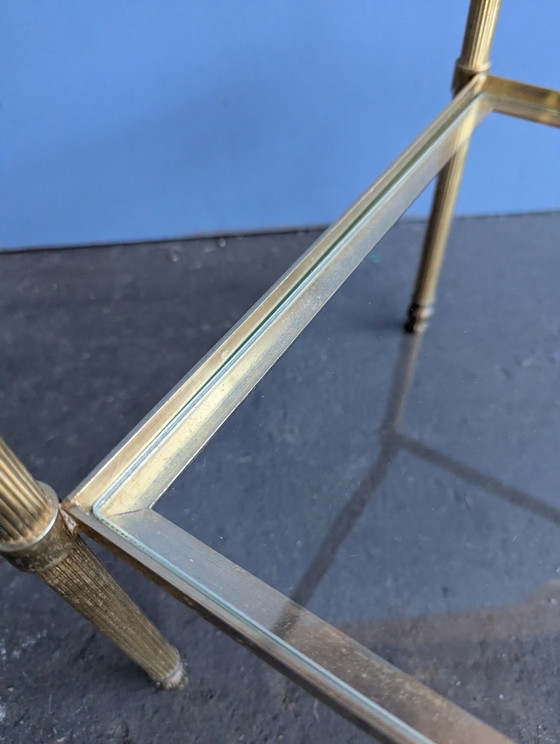 Mesa auxiliar – Maison Jansen, Mesas auxiliares, Bronze, Glass (photo 9 of 14)