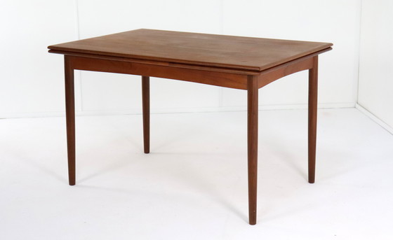 Image 1 of Danish Extendable Rectangular Dining Table 'Nymark' Vintage