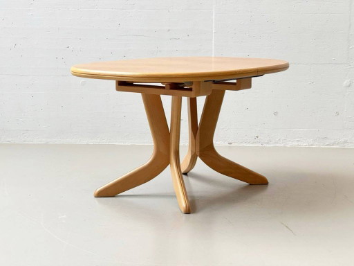 Extendable dining table by Scheffler Möbel, 1970s